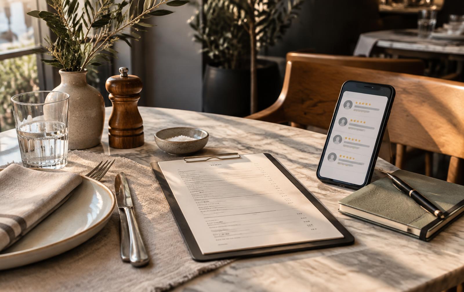 IA para restaurantes: carta, reseñas y reservas sin perder oficio